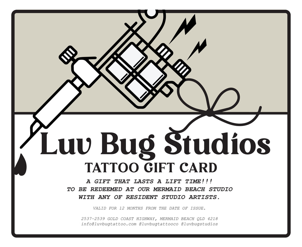 LUV BUG STUDIOS GIFT CARD