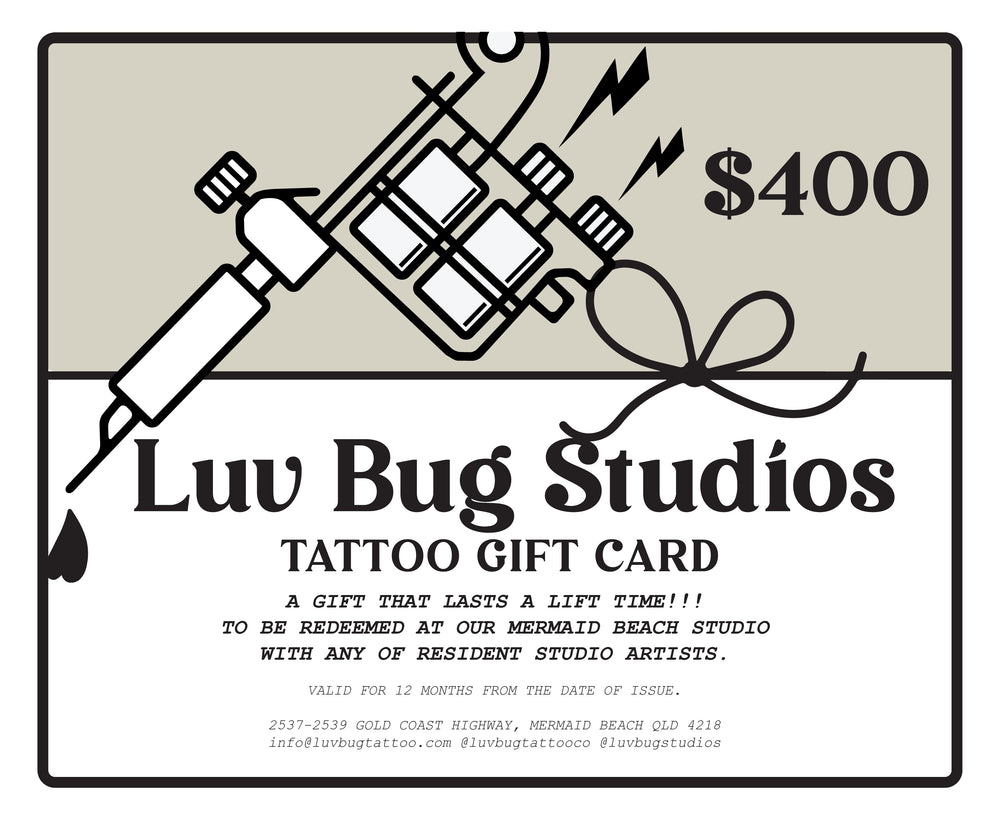 LUV BUG STUDIOS GIFT CARD
